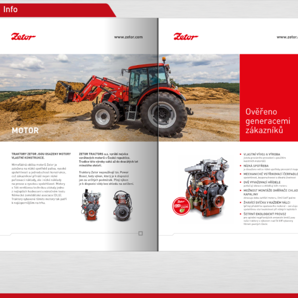 Katalog pro Zetor muzeum s podrobnými informacemi o traktorech.